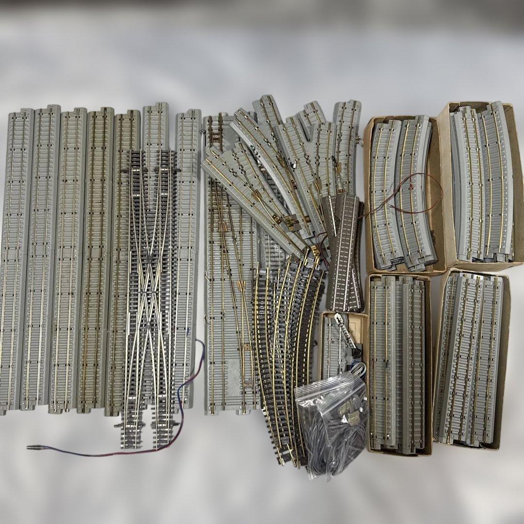 ［ジャンク］鉄道模型　HOゲージ　各種レール大量　まとめ