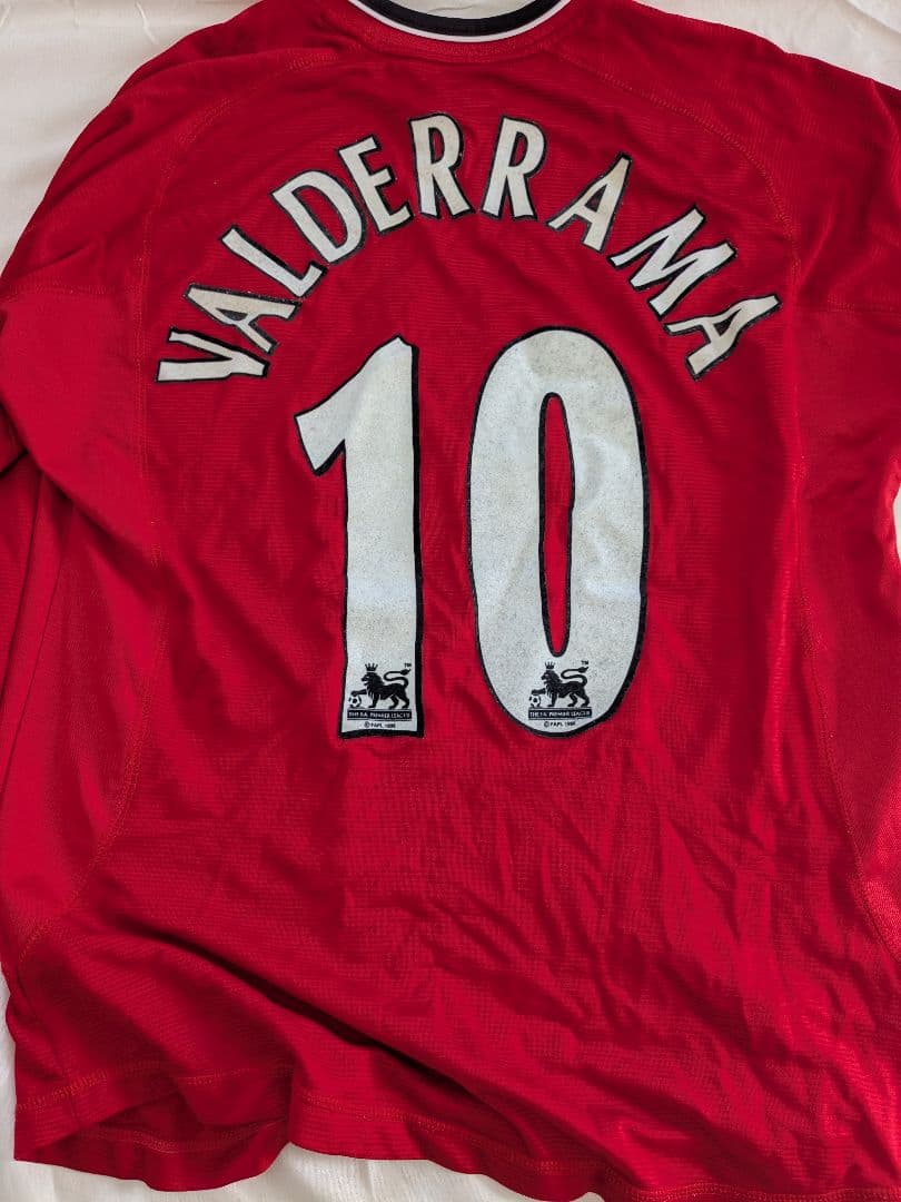 珍品　 マンチェスター・ユナイテッド2000-02シーズン長袖ホームユニフォーム