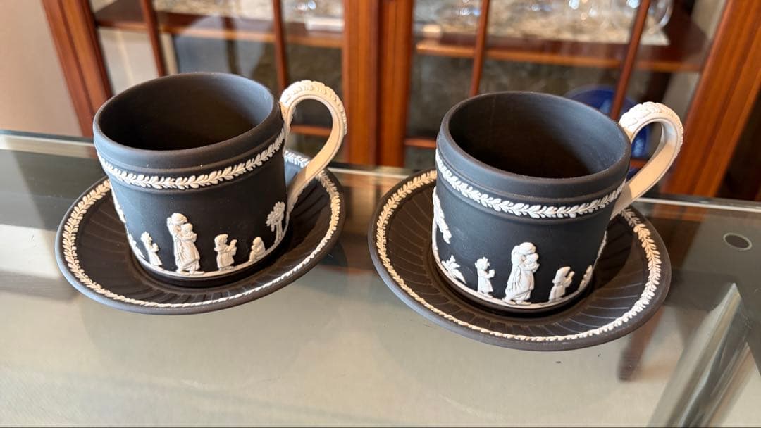 ウェッジウッド レディー テンプルタウン カップ & ソーサー（シリアルNo付き