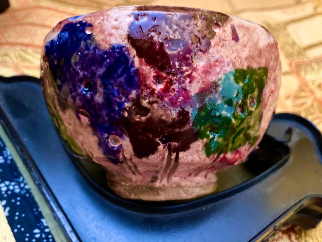 希少　格安　大本教　出口王仁三郎　ようわん　ぐい呑み　茶碗　合わせ箱