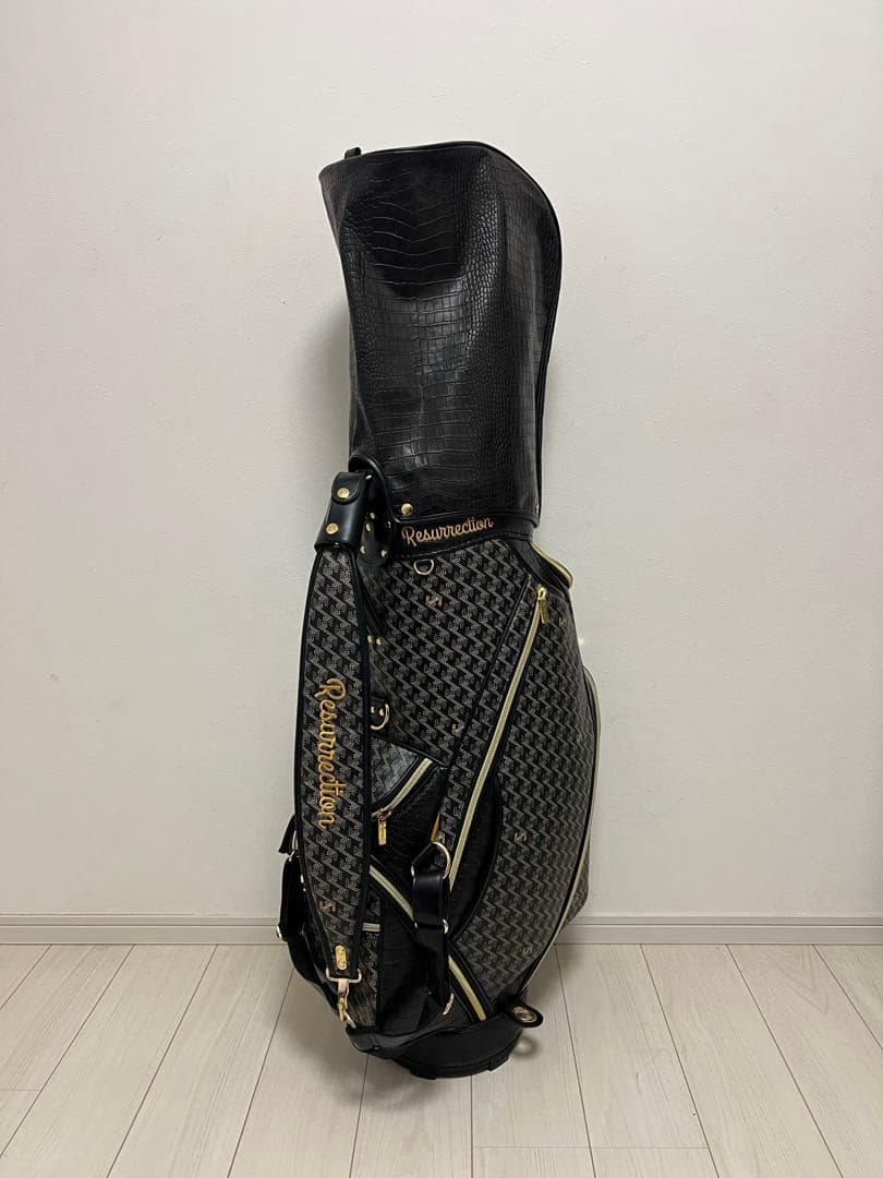 【本日大幅値引き】レザレクション　金田久美子プロ限定モデルキャディバッグレア