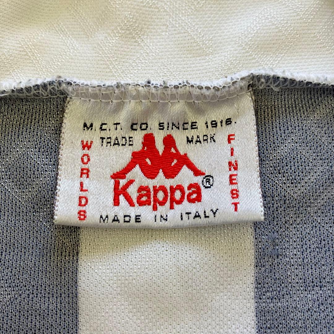 【美品】古着　イタリア製　カッパ　ユベントス　サッカー　ゲームシャツ　XL