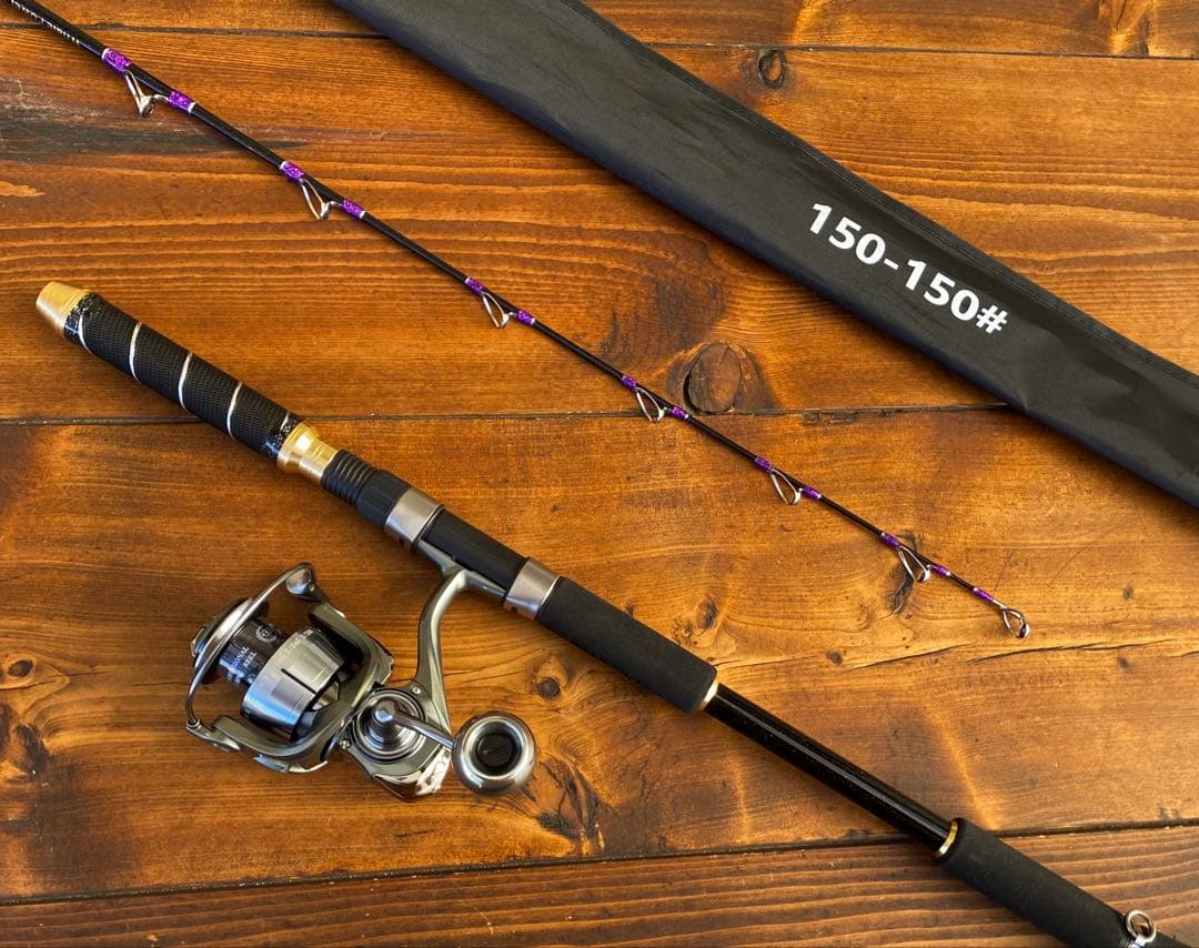 釣り竿セット　ジギングロッド　S502 スロージギング　5ft 船釣り　海釣り