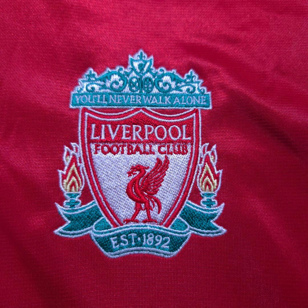 00s adidas Liverpoolビッグロゴ トラックジャケット