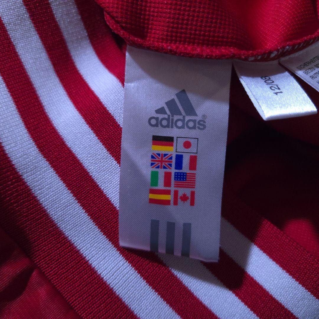 00s adidas Liverpoolビッグロゴ トラックジャケット