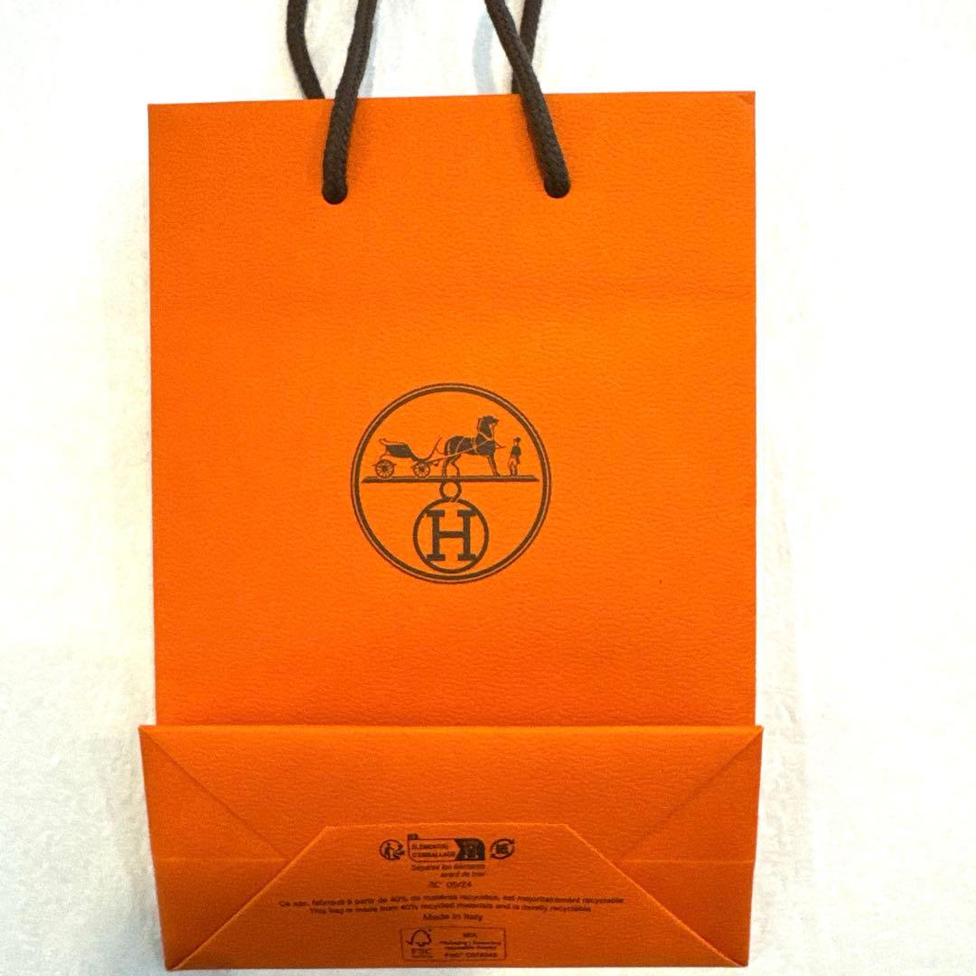 HERMES オレンジボックス アクセサリー入れ 空箱・保存袋 2個セット 紙袋