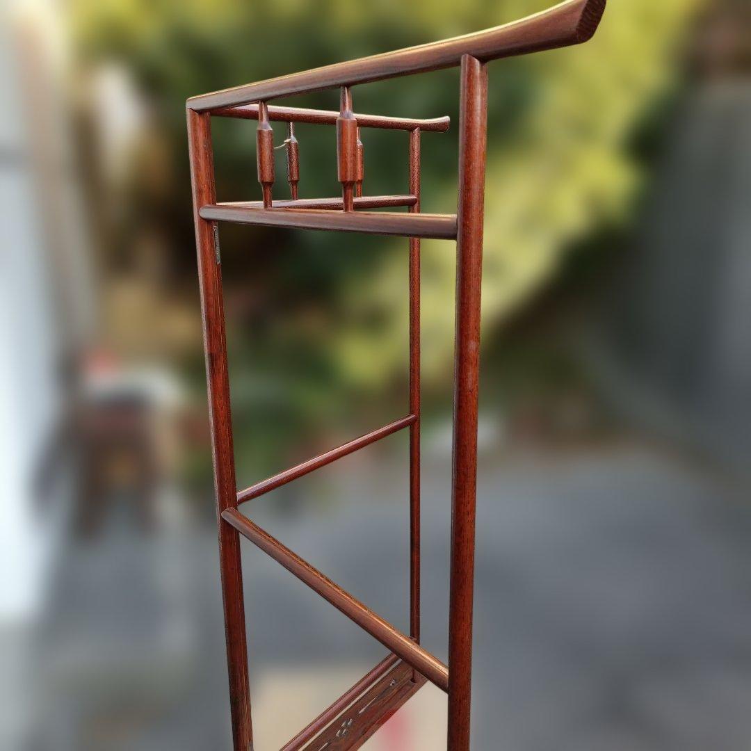 衣桁 服かけ ハンガー 180度回転 衣紋掛け 着物掛け 古道具 和家具