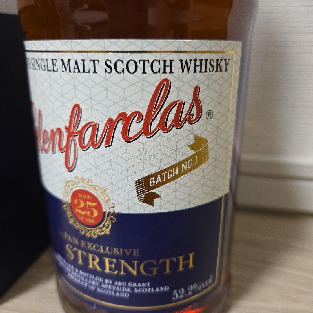 グレンファークラス　25年　カスクストレングス　バッチ1 ウイスキー