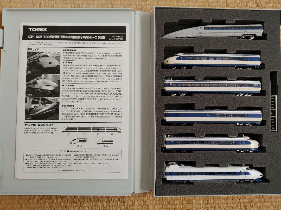 京都鉄道博物館展示車両シリーズ(新幹線)　コム6種　ヨ5000　ヨ8000