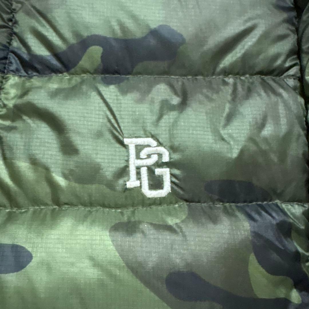 パーリーゲイツ★PERTEX®★カモフラ柄★ダウンジャケット【レディース 0（S