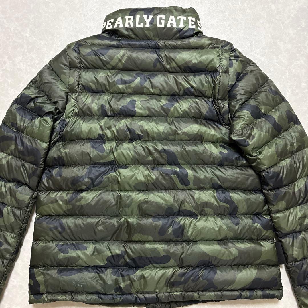 パーリーゲイツ★PERTEX®★カモフラ柄★ダウンジャケット【レディース 0（S