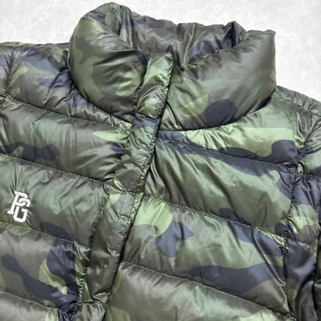 パーリーゲイツ★PERTEX®★カモフラ柄★ダウンジャケット【レディース 0（S