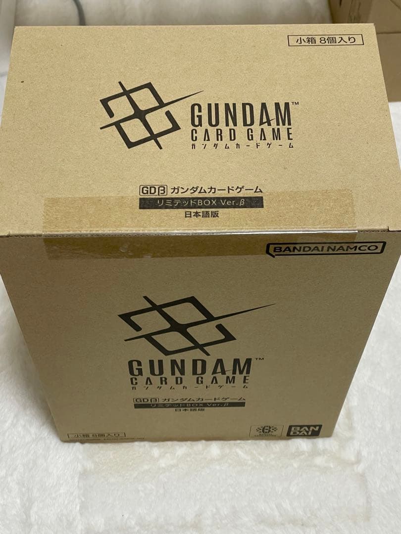 ガンダムカードゲーム リミテッドbox ver.β 1カートン　新品未開封BOX