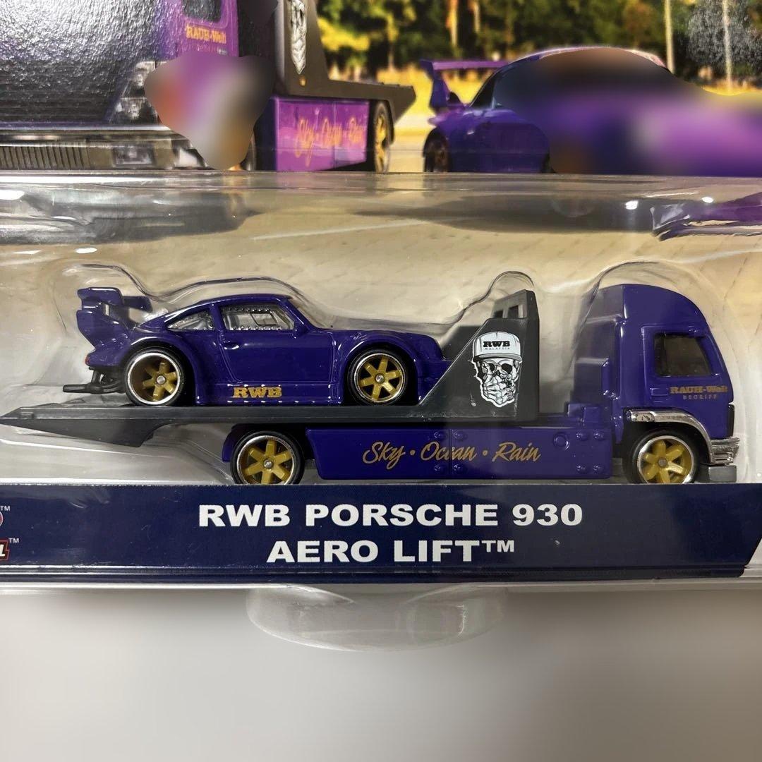 ミニカー HOTWEELS TEAM TRANSPORT RWB PORSCHE 930