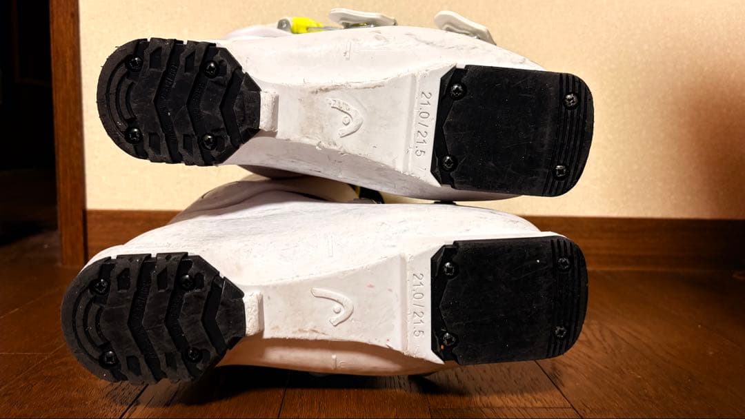 HEAD 子ども用スキー靴、板、ストックセット