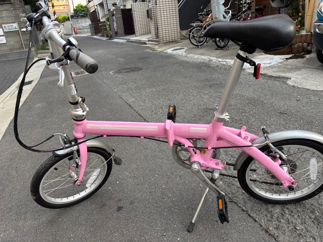 DAHON DAL166 折りたたみ自転車 ピンク　ミニベロ