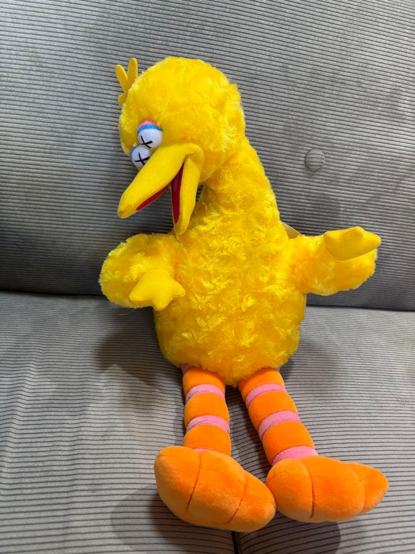 タグ付 ユニクロ カウズ セサミストリート コンプリート 5体 Kaws