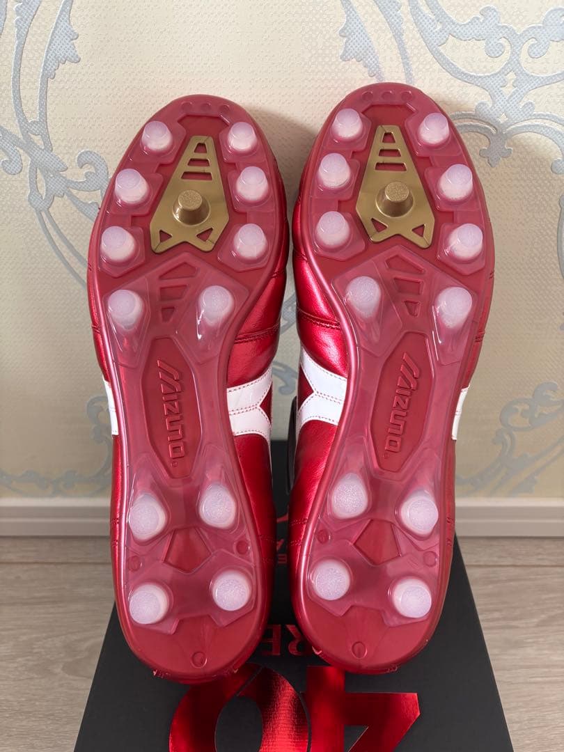 【27.5cm】【新品未使用】ミズノ モレリア2JAPAN スパイク レッド