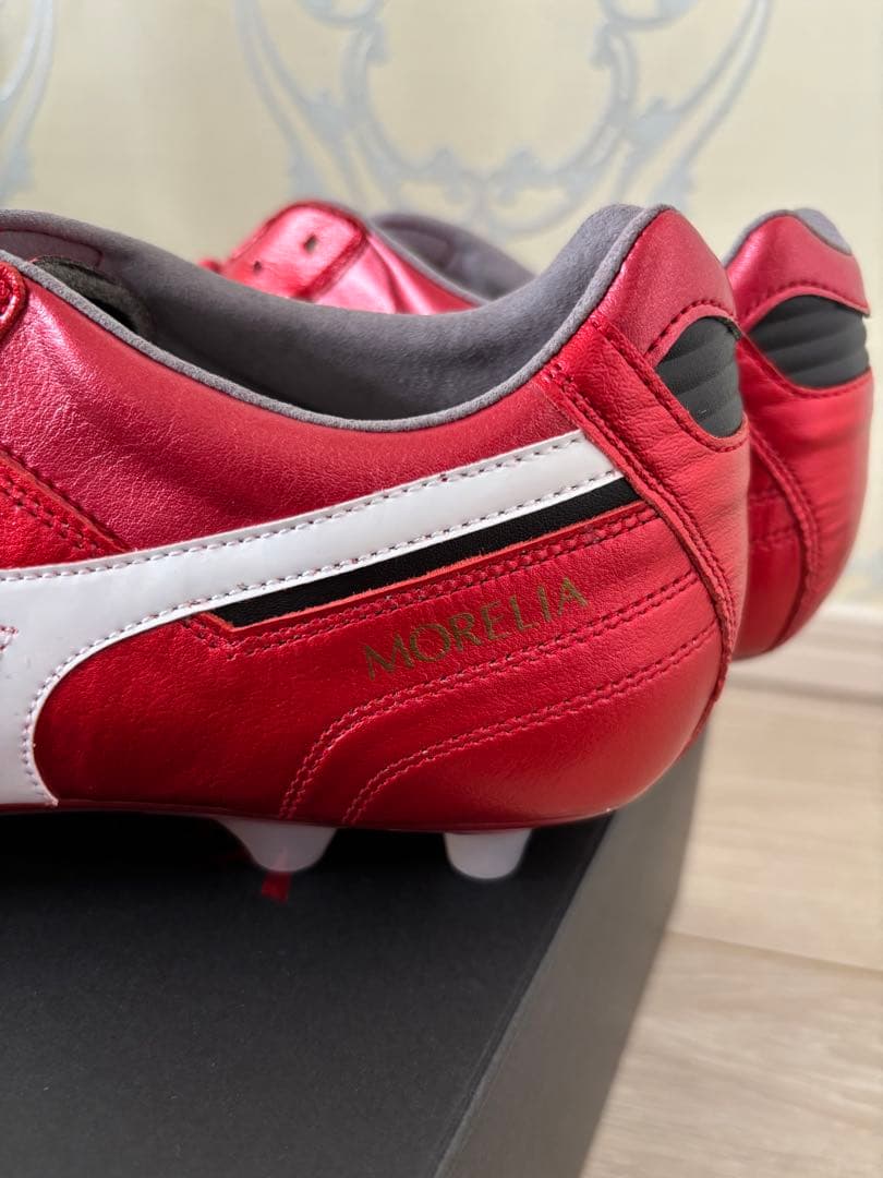 【27.5cm】【新品未使用】ミズノ モレリア2JAPAN スパイク レッド