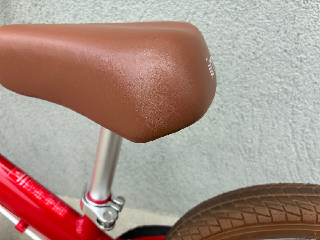 iimoレッド バランスバイク 12インチ