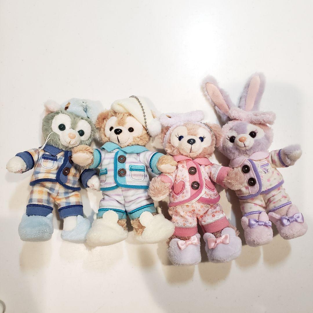 ダッフィー&フレンズ オータムスリープオーバー キーホルダーセット