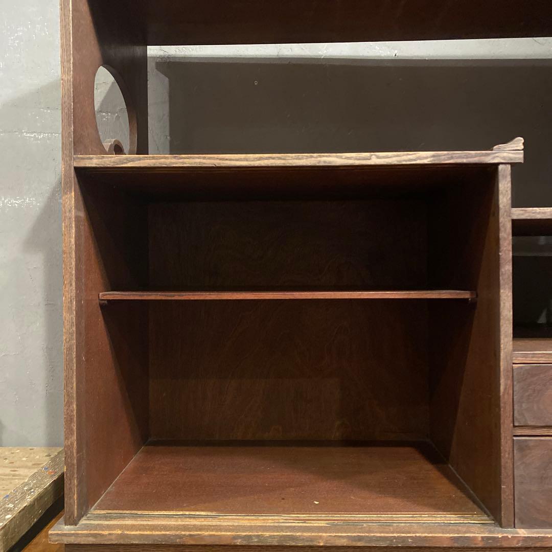 大正 昭和初期 時代物 飾り棚 茶箪笥 古家具 骨董品 古民家 インテリア