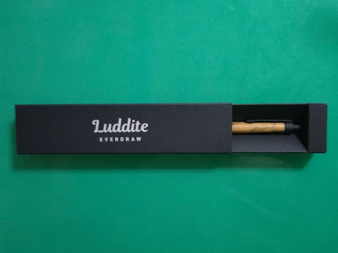 ラダイト ペンシル 銘木モデル 0.5mm Mブラック ペールムーンエボニー