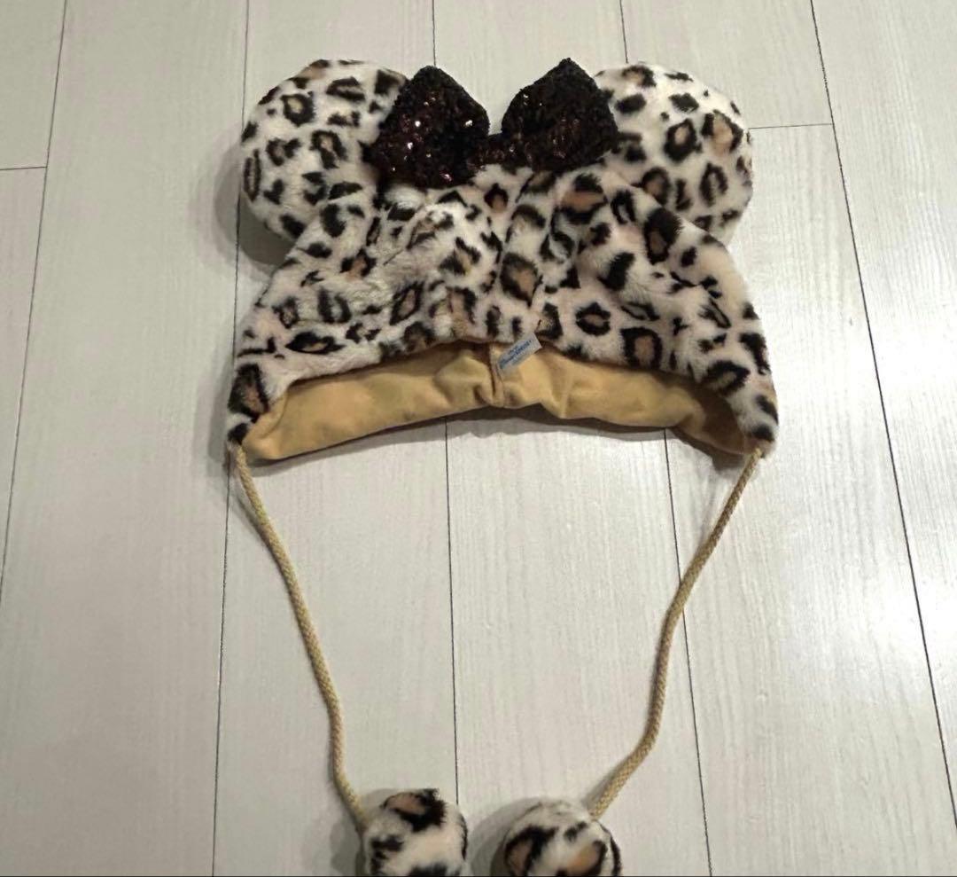 ディズニーヒョウ柄ファンキャップ