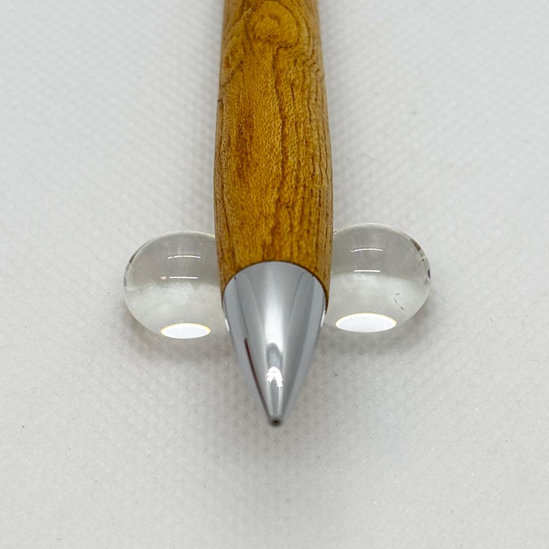 【真鍮パイプ】工房楔 シャーペンペンシル楔 伊勢神宮の欅 木軸ペン