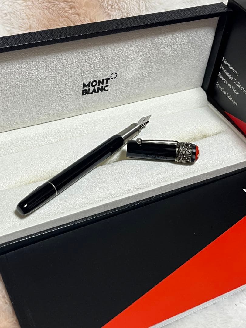 ☆新品未使用 モンブラン 万年筆 ヘリテイジ コレクション スパイダー M☆