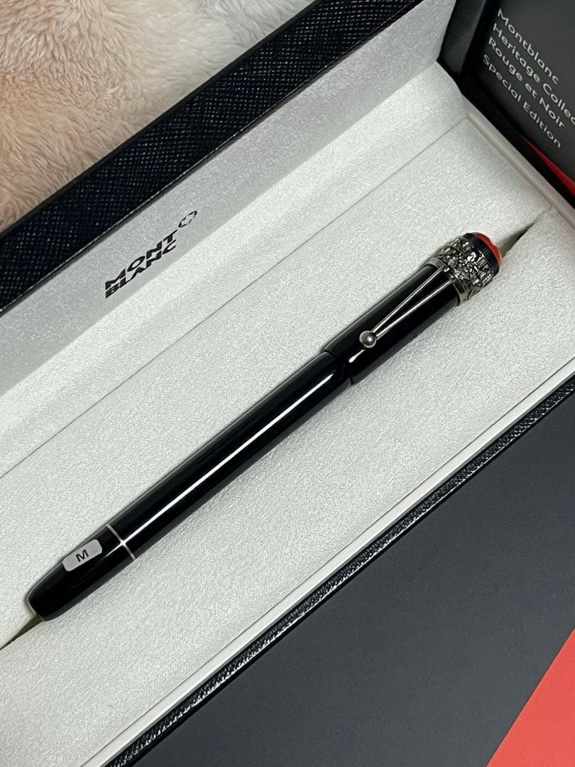 ☆新品未使用 モンブラン 万年筆 ヘリテイジ コレクション スパイダー M☆