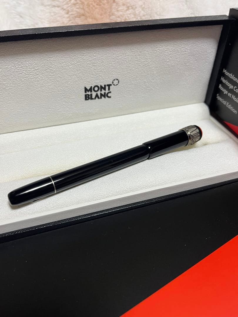 ☆新品未使用 モンブラン 万年筆 ヘリテイジ コレクション スパイダー M☆