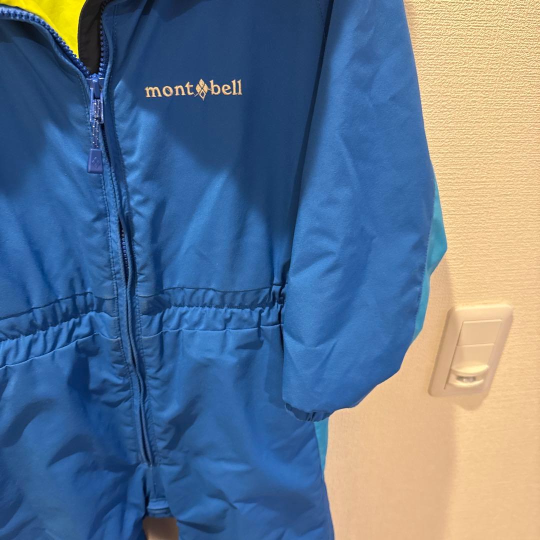 mont-bell スノーウエア　110 つなぎ　雪遊び