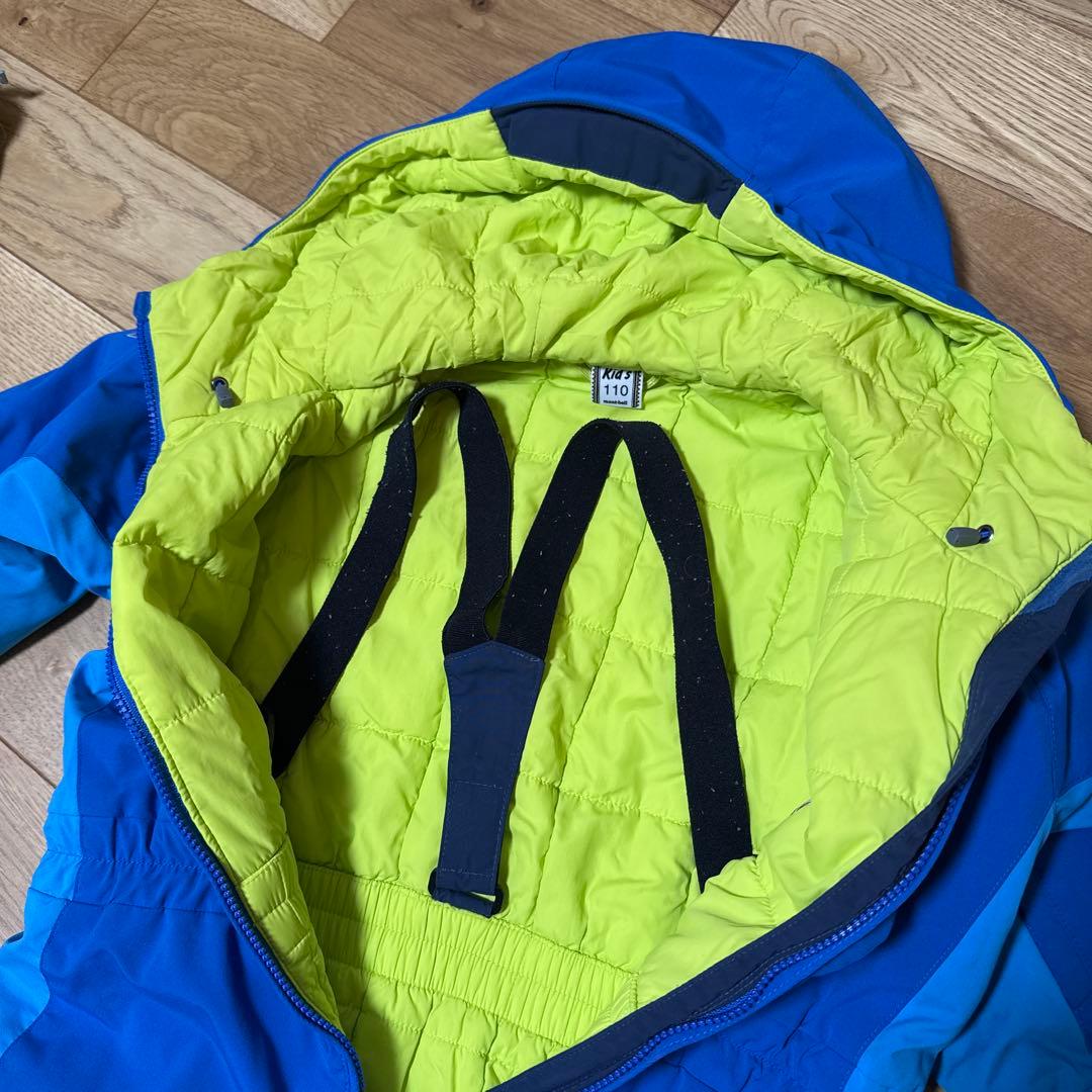 mont-bell スノーウエア　110 つなぎ　雪遊び