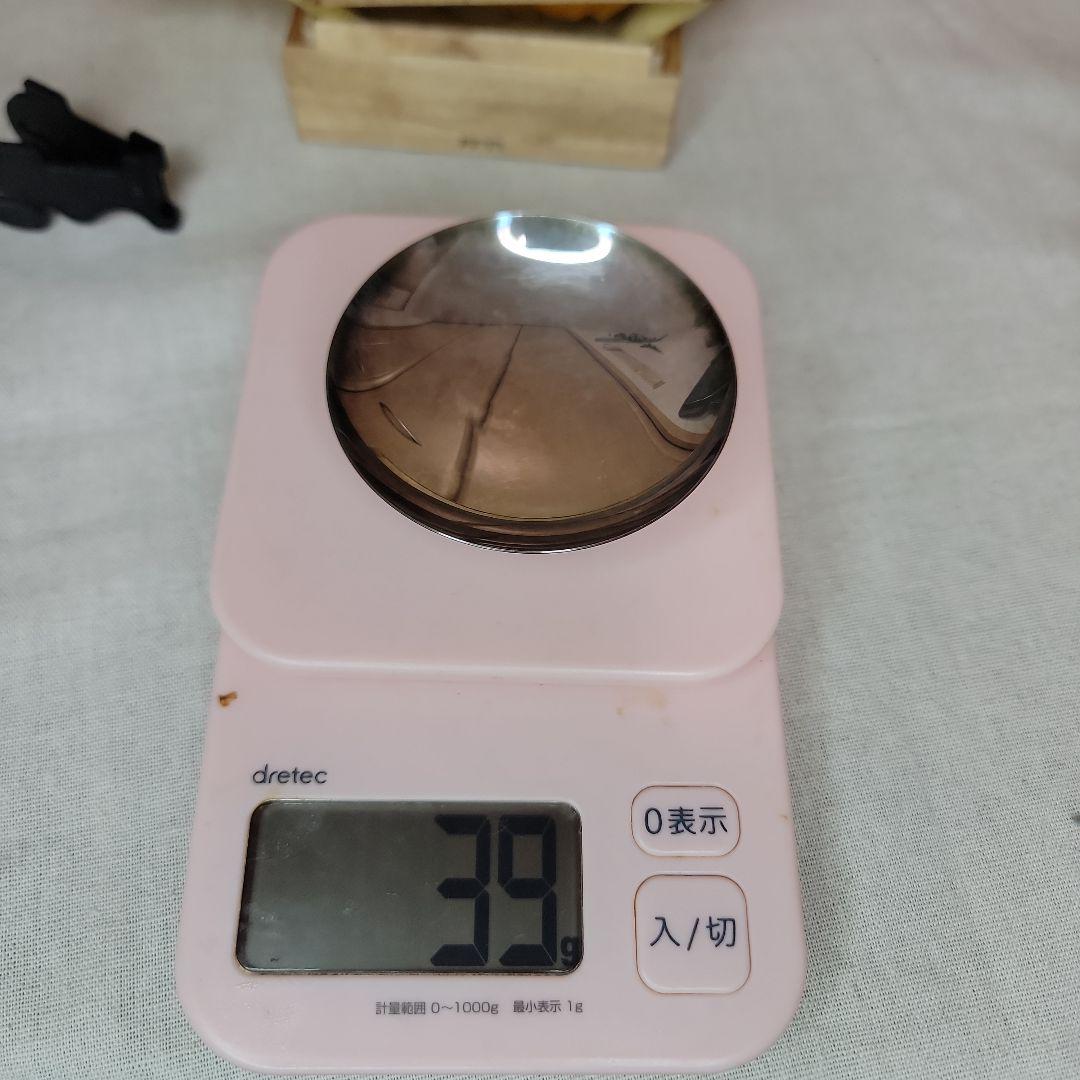 純銀盃39ｇ、24KPG 4個セット 木箱無し