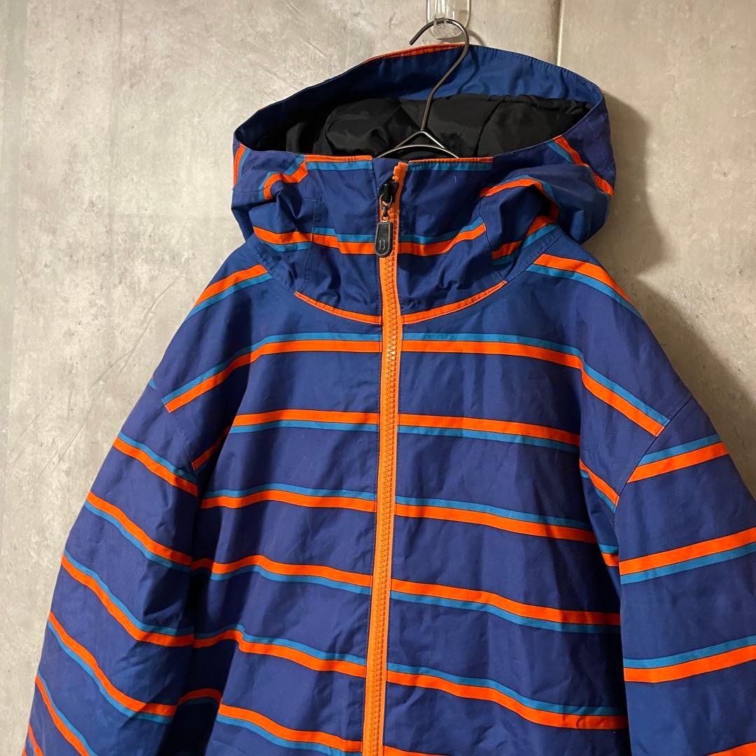 BURTONバートンスノーボードジャケットスキーウェアパーカーボーダー青ブルー紺