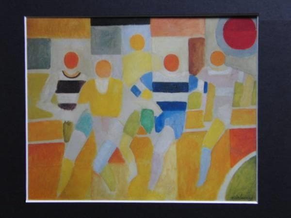 Robert Delaunay、Les Coureuｒs、超希少画集より