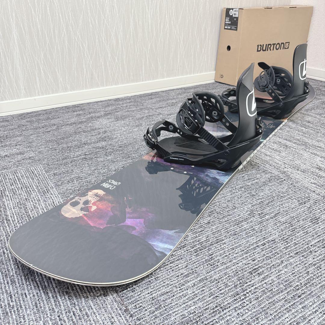 36美品❗️超豪華❗️ATOMIC/LINK メンズスノーボードセット★153cm