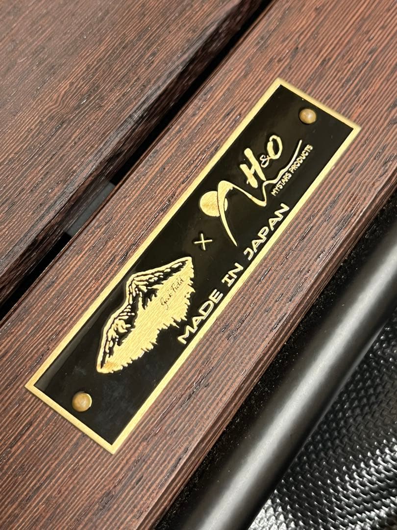 H&O ✖️ geek field ブリッジテーブル　ウェンジ