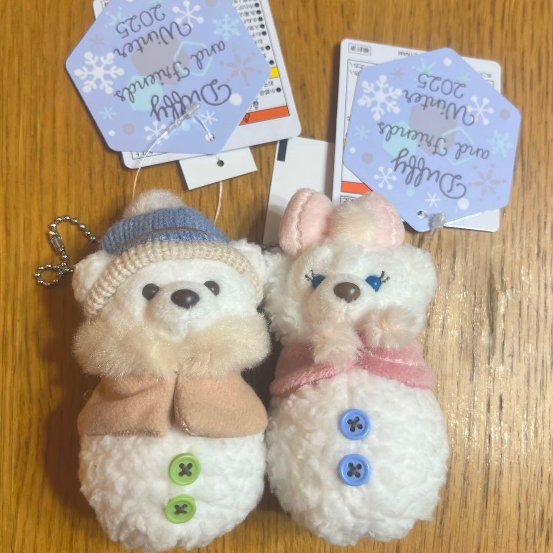 ダッフィー＆フレンズ ぬいぐるみチャーム ウィンター2025