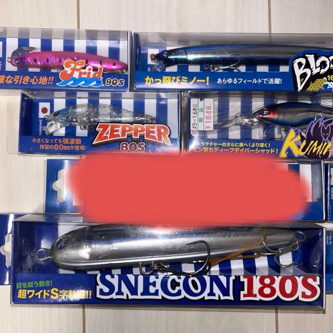 【ほぼ未使用】Blue Blueルアー　バラ売り可　ほぼ全て応募券付き