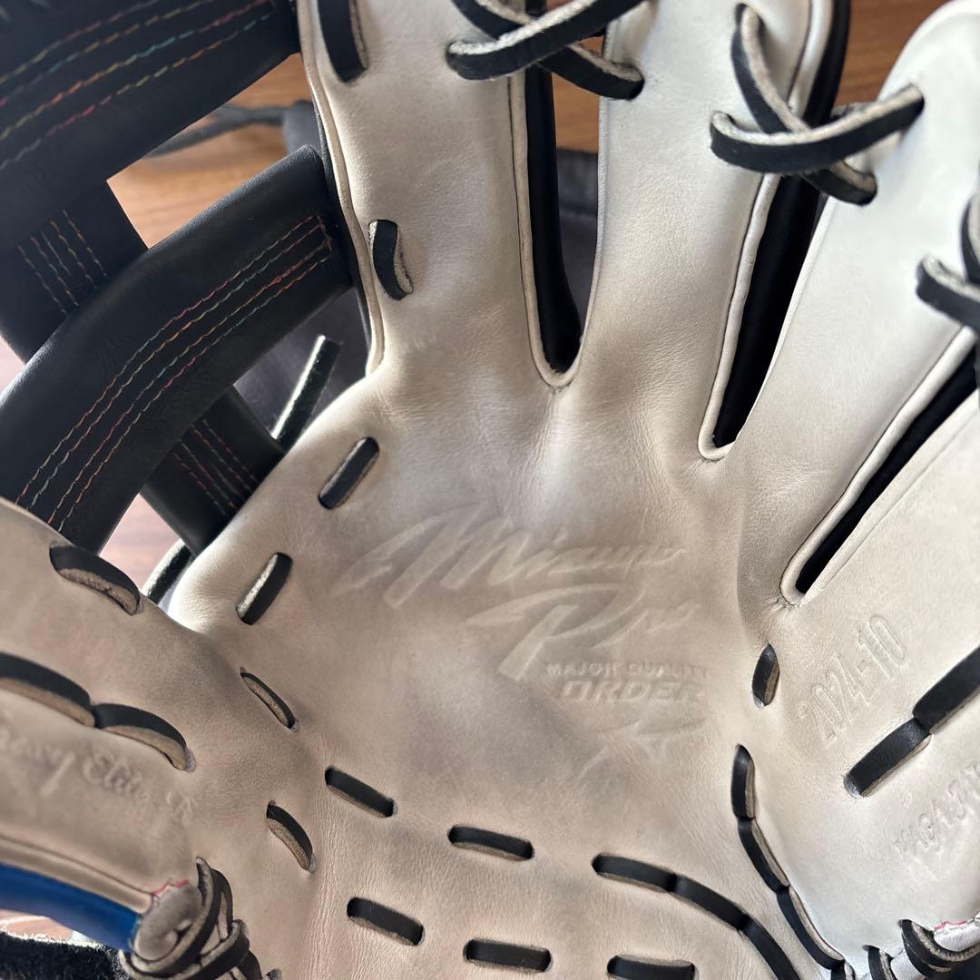 ミズノプロ　AXI① 軟式オプションオーダー　グローブ　HAGA JAPAN製