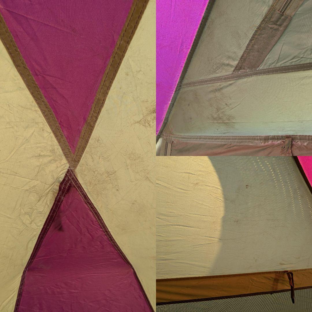 コールマン　タフワイドドームⅣ300&ドームスクリーンタープ380 バーガンディ