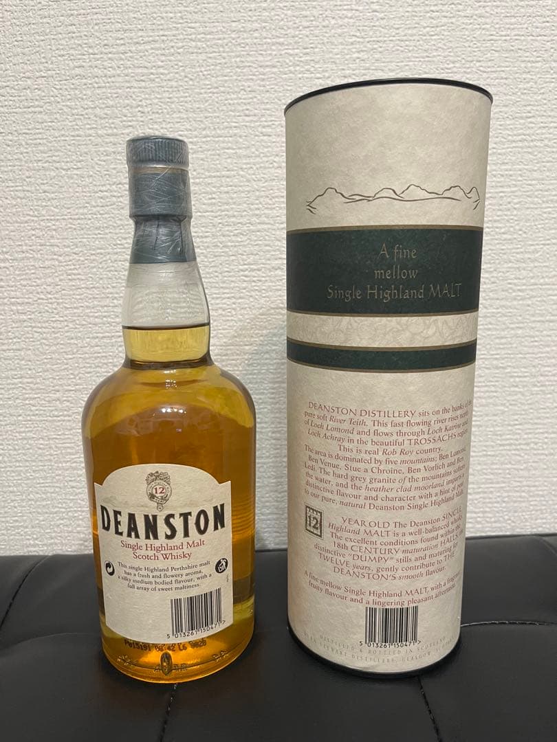 DEANSTON 12年　ディーンストン　オールドボトル