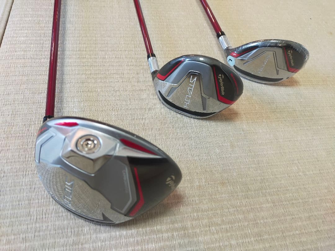 希少レディース新品有8本テーラーメイドステルス ゴルフクラブセット ドライバー