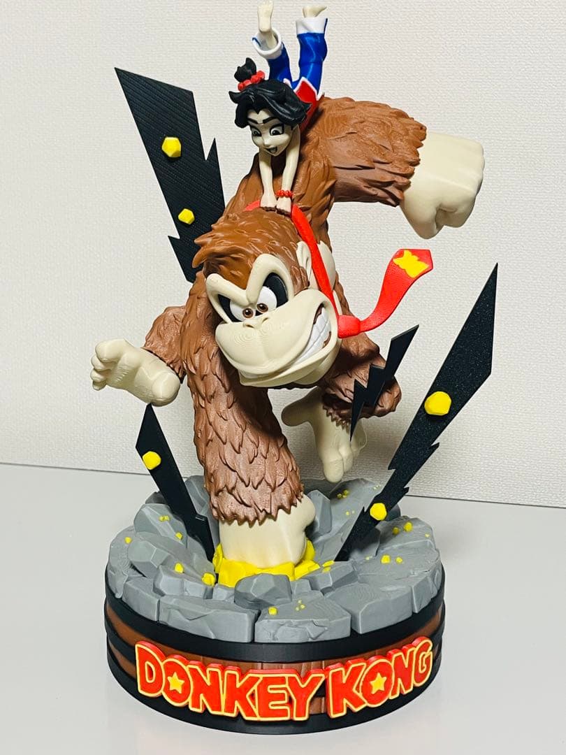 ドンキーコング 大型フィギュア 約40cm（PLA製・740g）