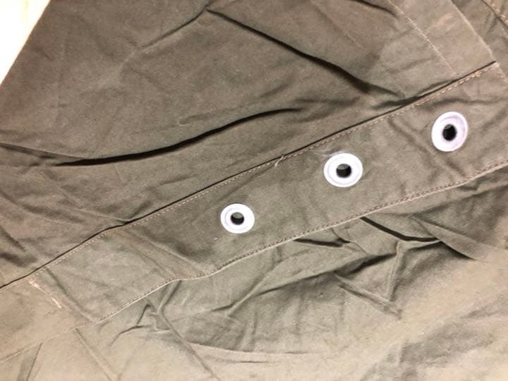 【週末限定最終値下げ】ポーランド 軍幕 ポンチョ 人気のサイズ3