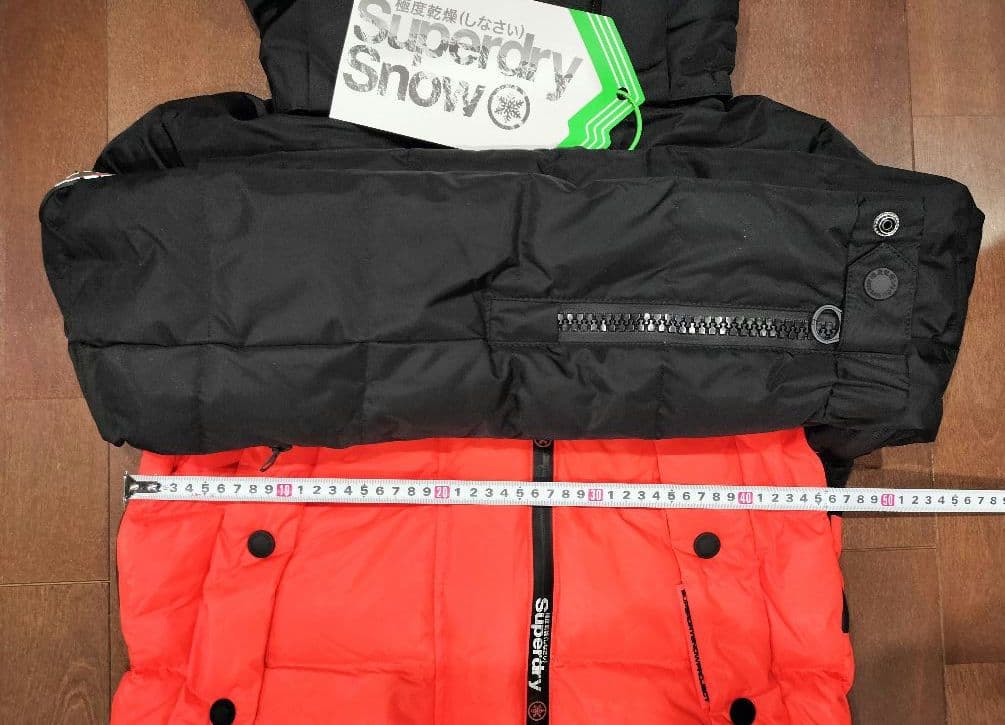 【タグ付新品】SuperdryスキーダウンパファージャケットM