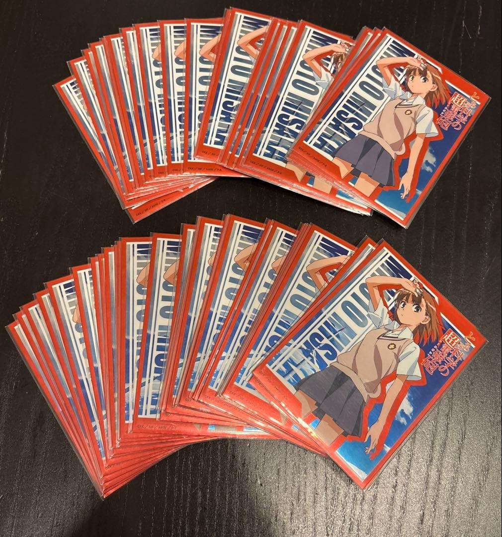 ヴァイスシュヴァルツ　とある科学の超電磁砲　デッキ　サイン有り