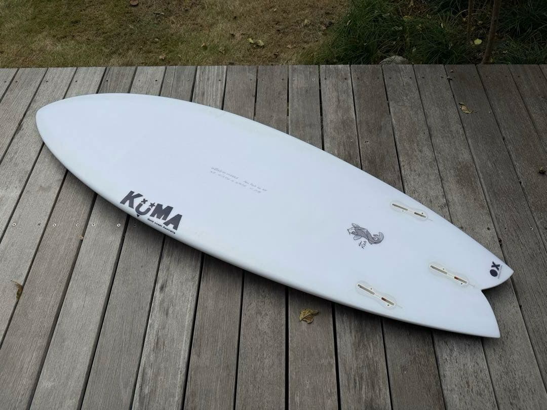 送料込！Kuma New Fish 5'7\" 27L EPS製 美品